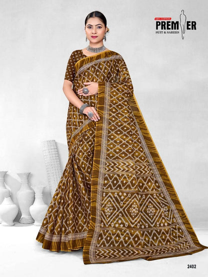 Saravani Vol 24 Premier Cotton Sarees Wholesaler India