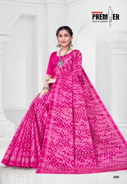 Saravani Vol 25 Premier Cotton Sarees Wholesaler Ahmedabad