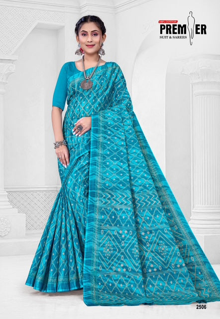Saravani Vol 25 Premier Cotton Sarees Wholesaler Ahmedabad