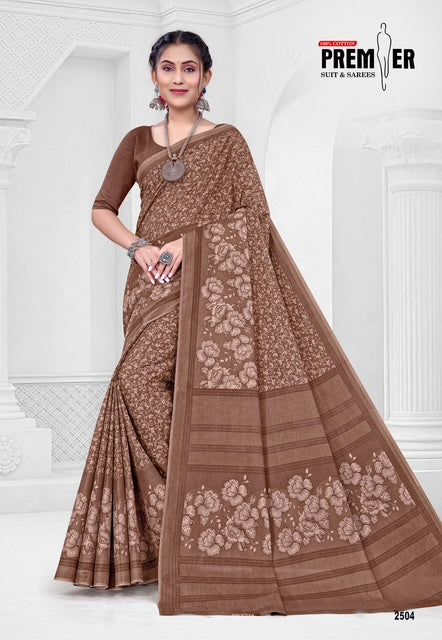 Saravani Vol 25 Premier Cotton Sarees Wholesaler Ahmedabad