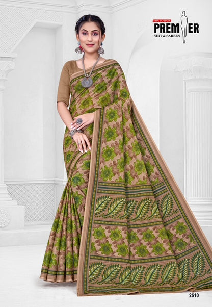 Saravani Vol 25 Premier Cotton Sarees Wholesaler Ahmedabad