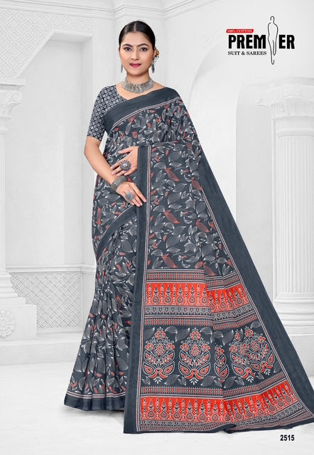 Saravani Vol 25 Premier Cotton Sarees Wholesaler Ahmedabad