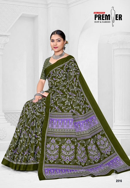 Saravani Vol 25 Premier Cotton Sarees Wholesaler Ahmedabad