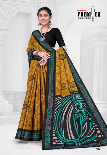 Saravani Vol 25 Premier Cotton Sarees Wholesaler Ahmedabad