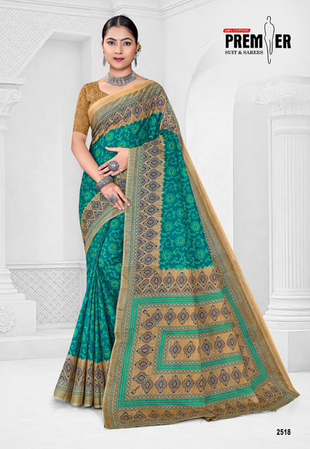 Saravani Vol 25 Premier Cotton Sarees Wholesaler Ahmedabad