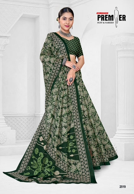 Saravani Vol 25 Premier Cotton Sarees Wholesaler Ahmedabad