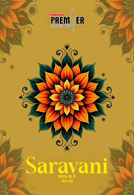 Saravani Vol 25 Premier Cotton Sarees Wholesaler Ahmedabad
