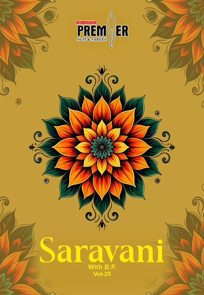 Saravani Vol 25 Premier Cotton Sarees Wholesaler Ahmedabad