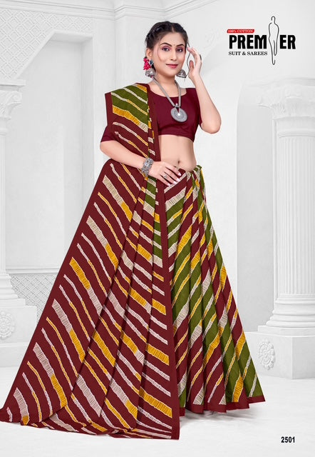 Saravani Vol 25 Premier Cotton Sarees Wholesaler Ahmedabad