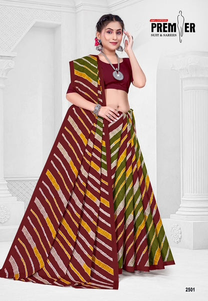 Saravani Vol 25 Premier Cotton Sarees Wholesaler Ahmedabad