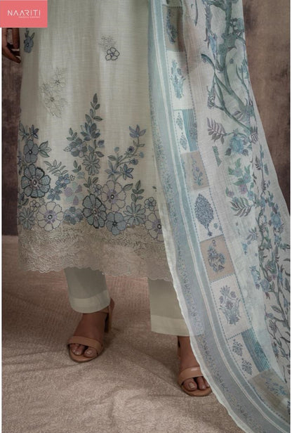 Sareen Naariti Banarasi Pant Style Suits Wholesaler Ahmedabad