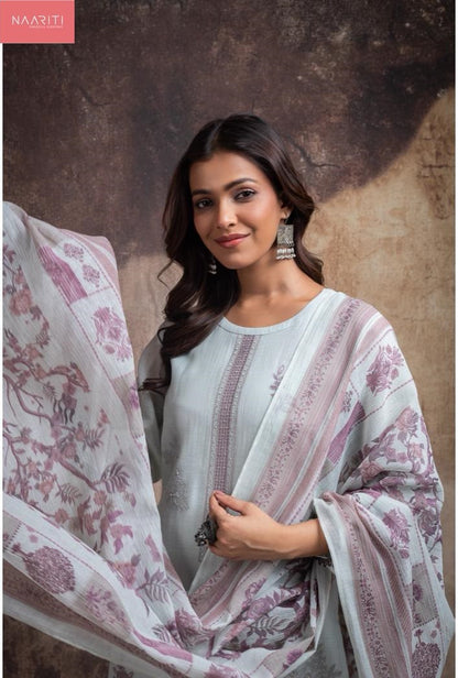 Sareen Naariti Banarasi Pant Style Suits Wholesaler Ahmedabad