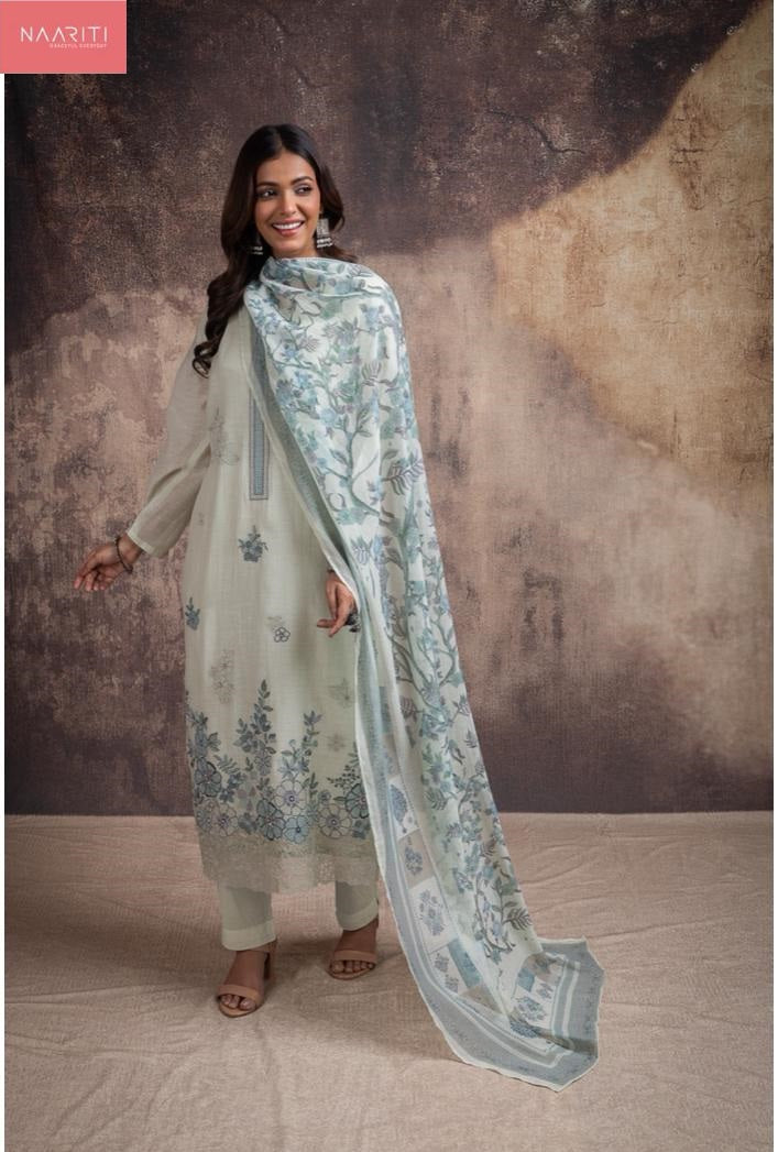 Sareen Naariti Banarasi Pant Style Suits Wholesaler Ahmedabad