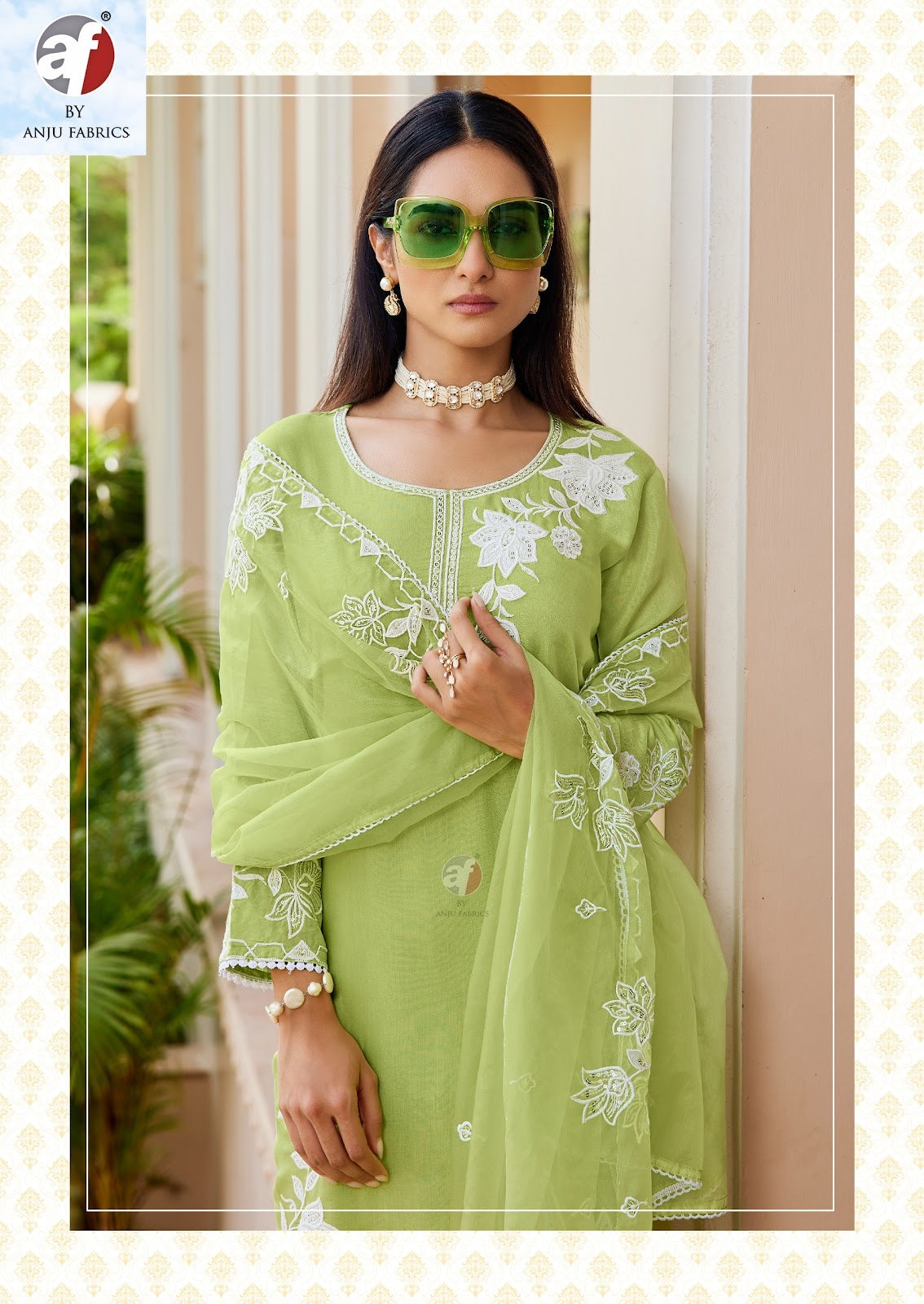 Sargam Vol 2 Af Muslin Readymade Plazzo Style Suits Supplier India