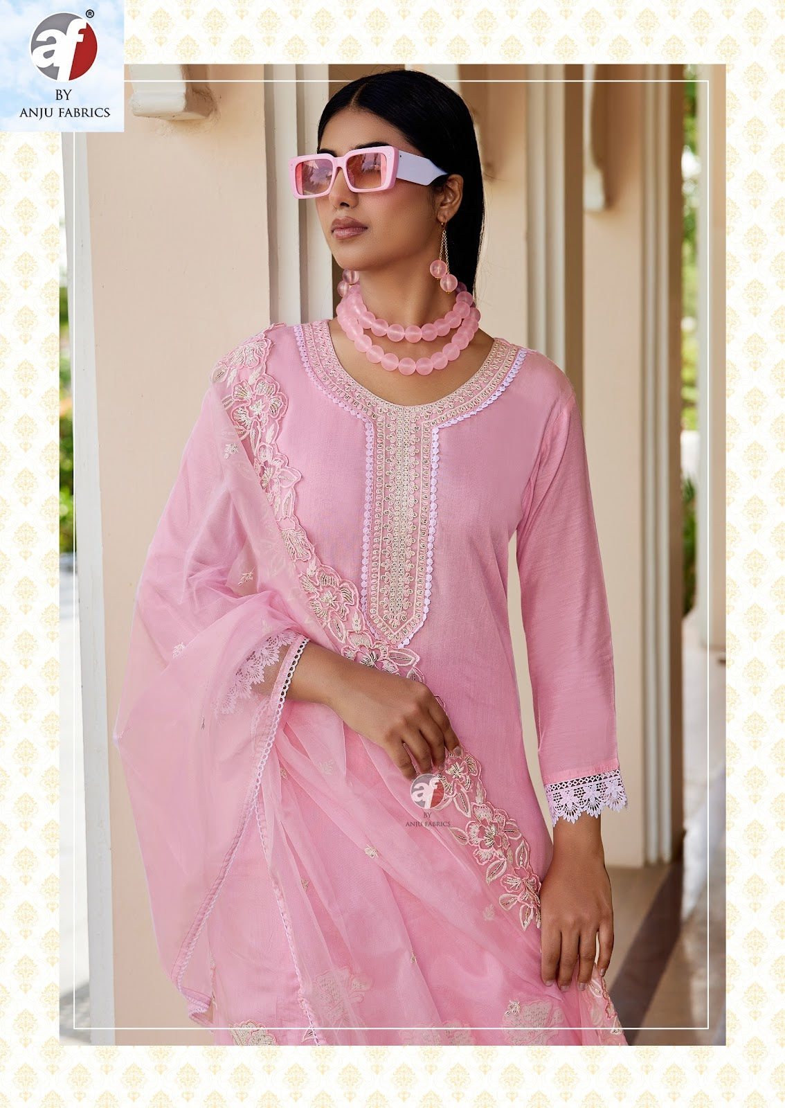 Sargam Vol 2 Af Muslin Readymade Plazzo Style Suits Supplier India