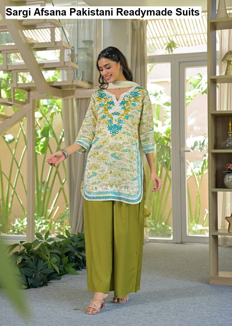 Sargi Afsana Berlin Pakistani Readymade Suits Exporter