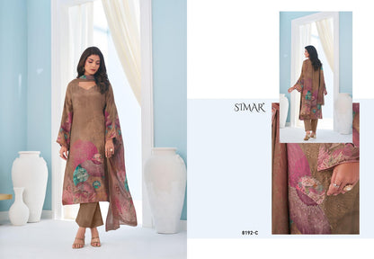 Sargoshi Simar Pure Viscose Muslin Pant Style Suits Wholesaler Gujarat