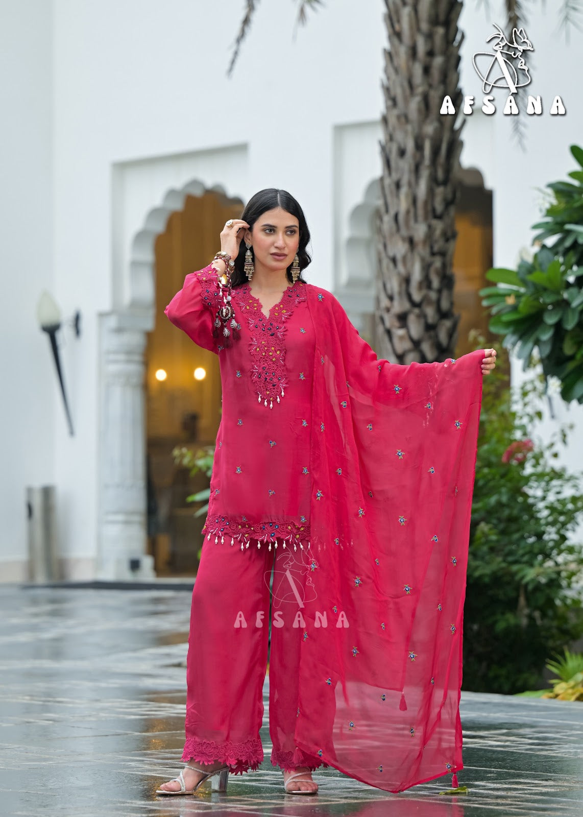 Sargun Afsana Viscose Pakistani Readymade Suits Wholesale