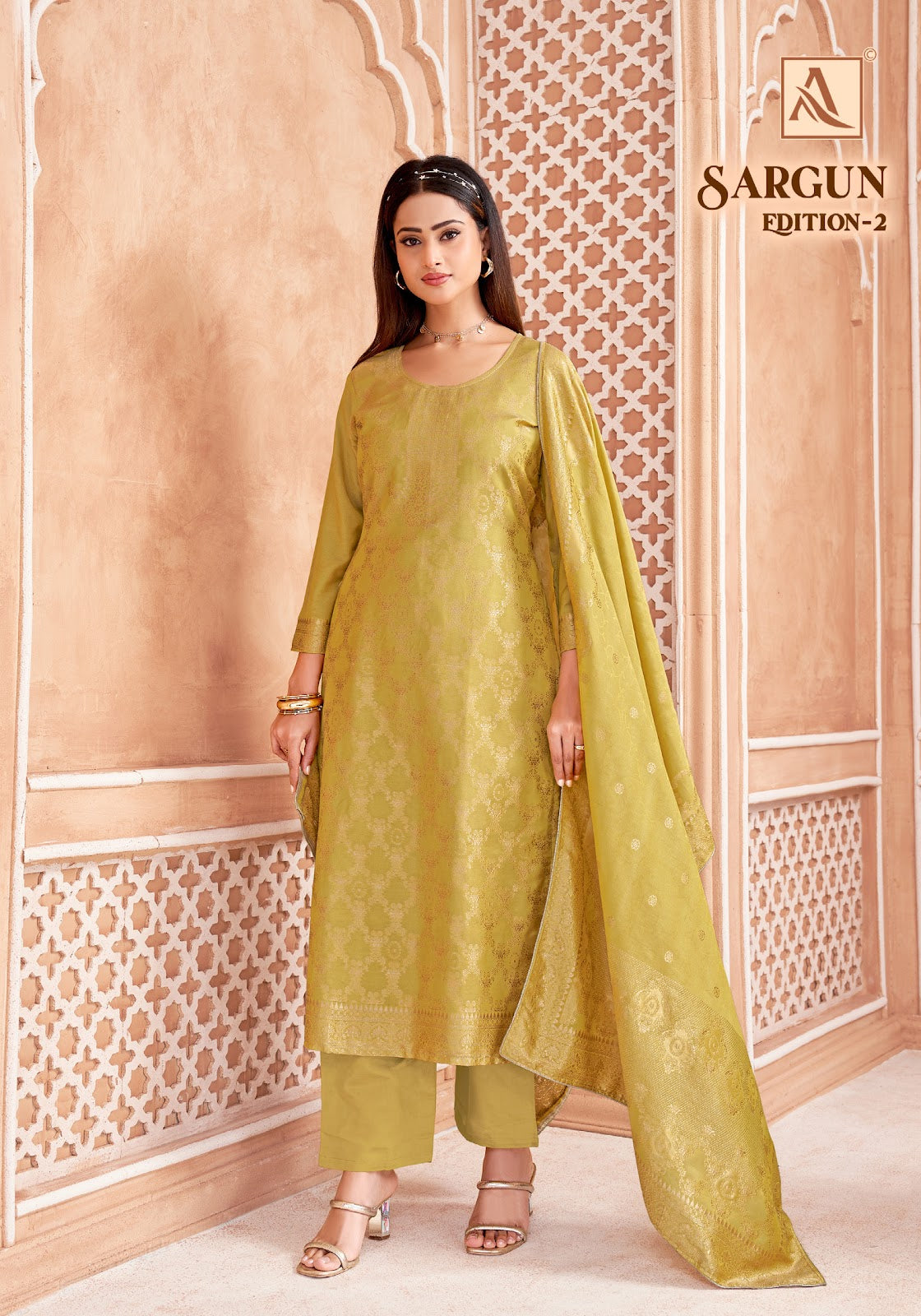 Sargun Edition 2 Alok Karachi Salwar Suits Supplier