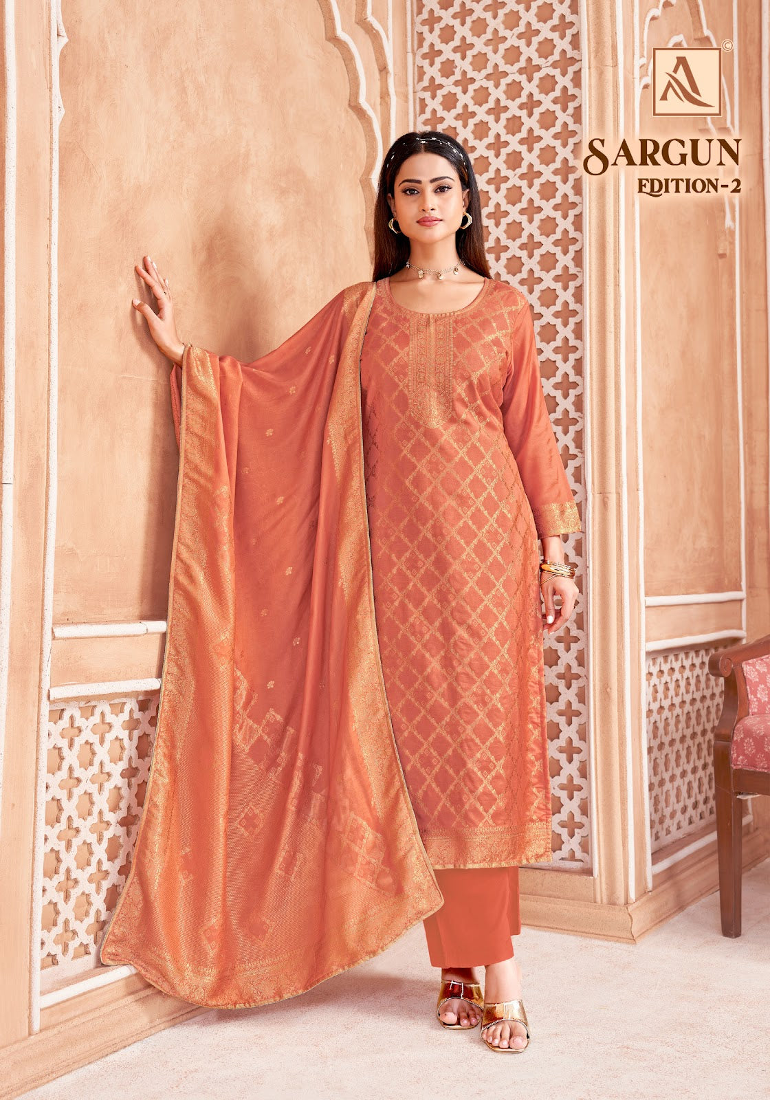 Sargun Edition 2 Alok Karachi Salwar Suits Supplier