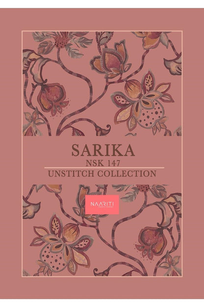 Sarika 147 Naariti Silk Jacquard Pant Style Suits Supplier Ahmedabad