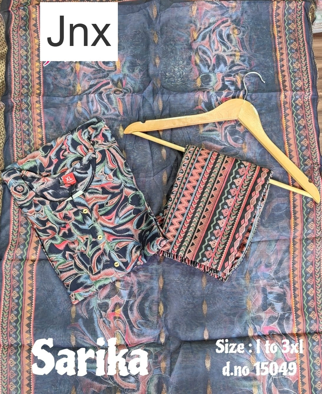 Sarika 1506 Jnx Vertican Readymade Pant Style Suits Wholesale Price