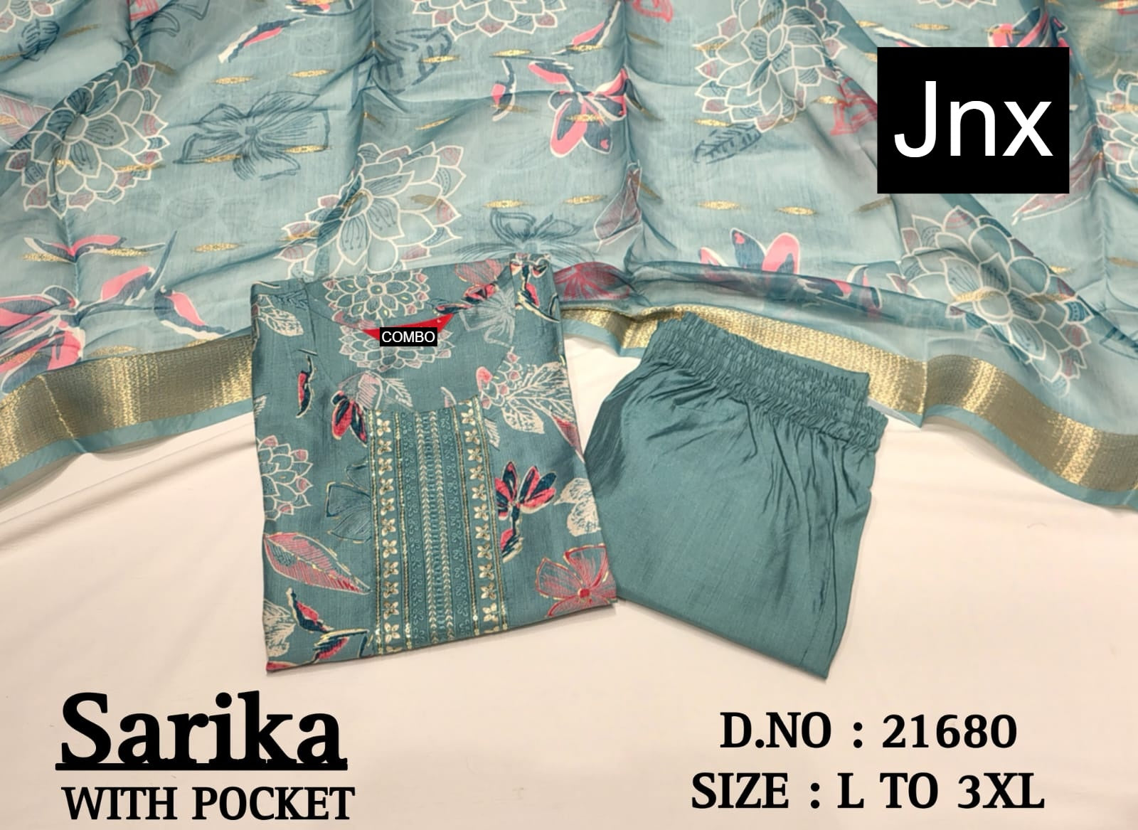 Sarika Jnx Vatican Readymade Pant Style Suits Exporter Ahmedabad