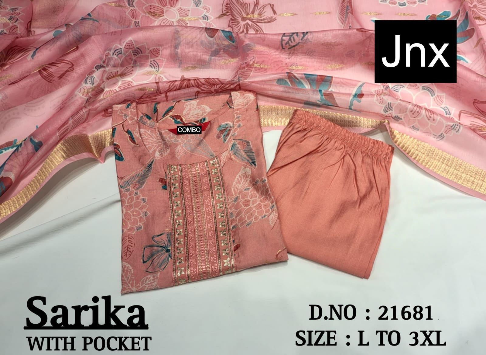 Sarika Jnx Vatican Readymade Pant Style Suits Exporter Ahmedabad