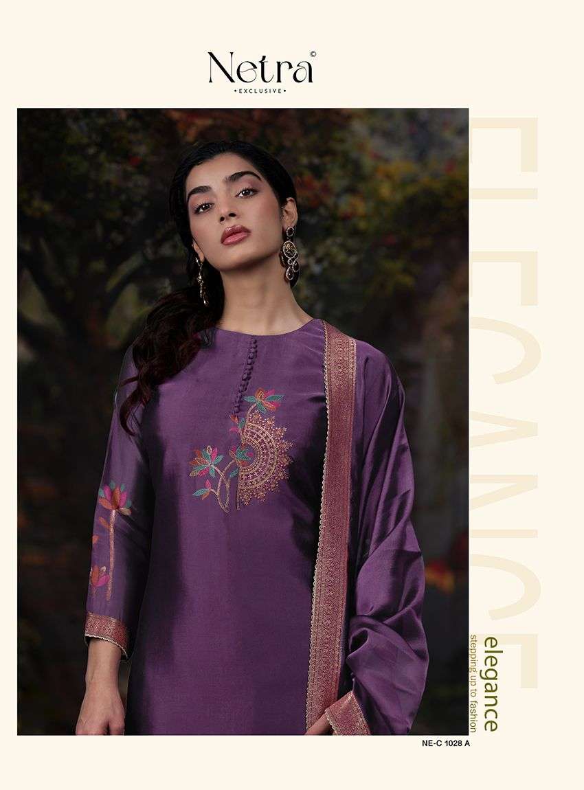 Sarika Netra Premium Viscose Pant Style Suits Wholesaler India