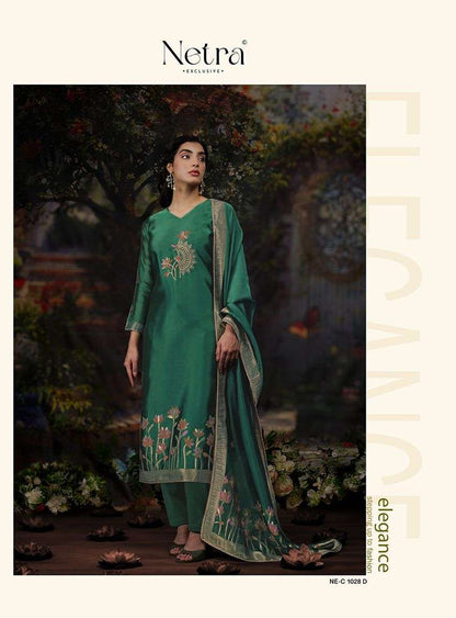 Sarika Netra Premium Viscose Pant Style Suits Wholesaler India