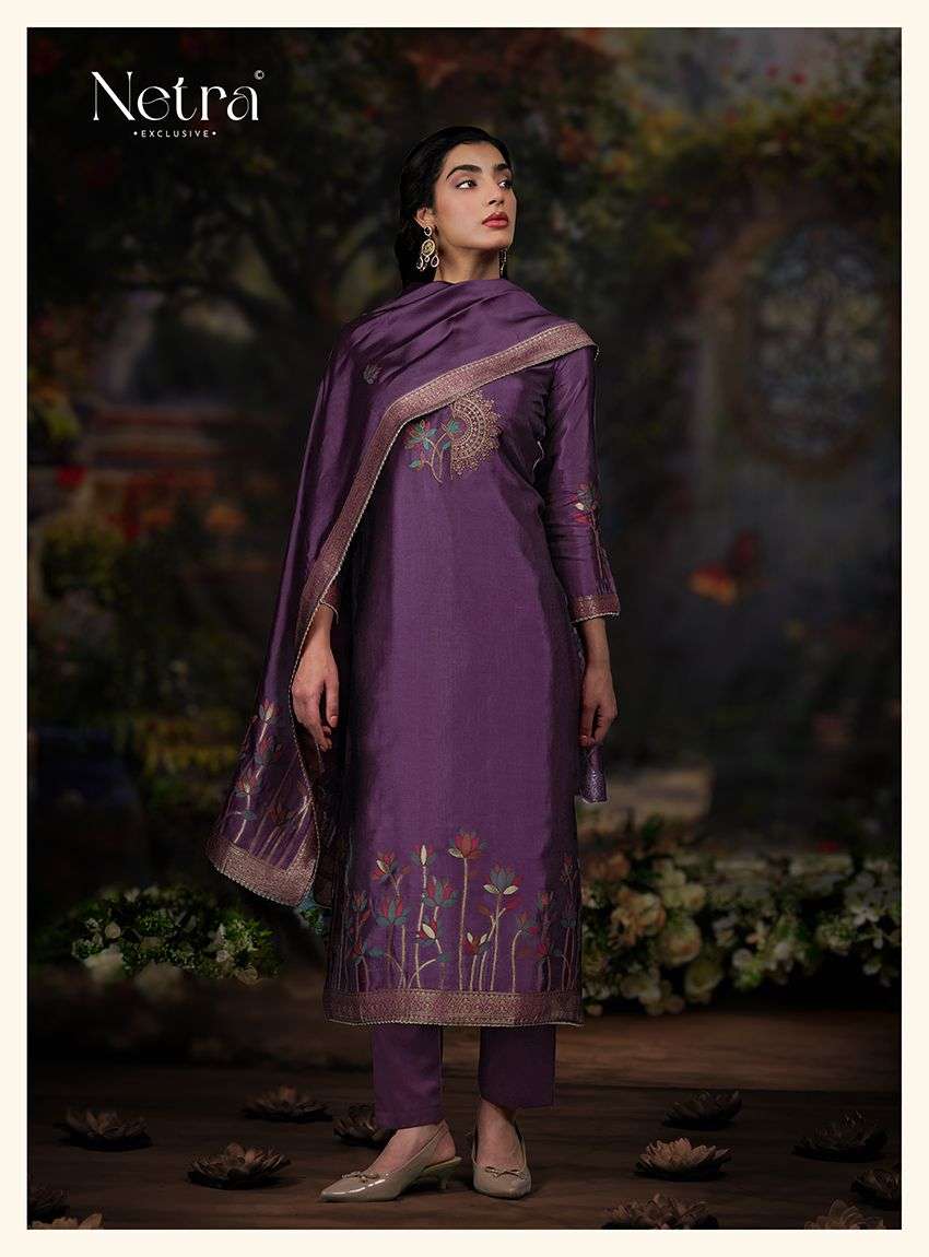 Sarika Netra Premium Viscose Pant Style Suits Wholesaler India