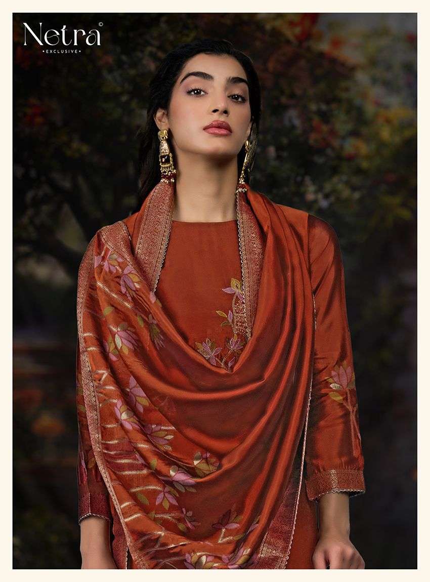 Sarika Netra Premium Viscose Pant Style Suits Wholesaler India