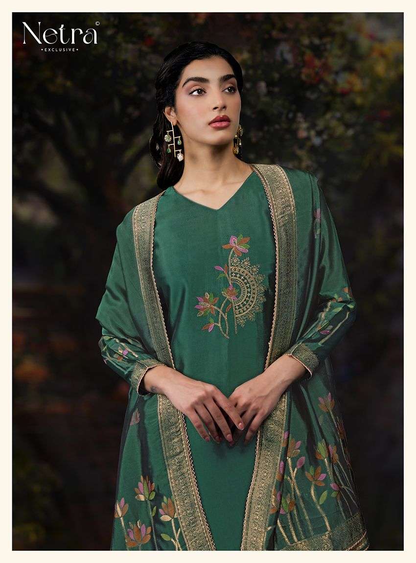 Sarika Netra Premium Viscose Pant Style Suits Wholesaler India