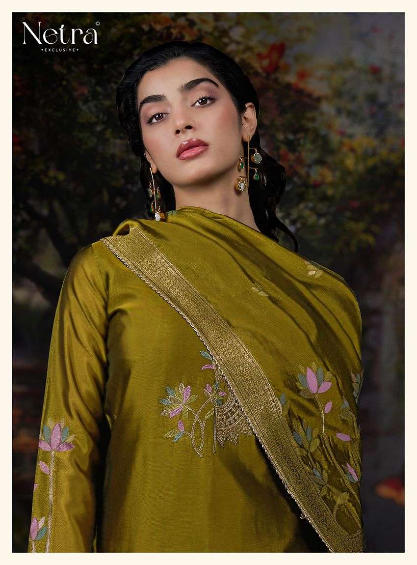 Sarika Netra Premium Viscose Pant Style Suits Wholesaler India