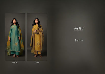 Sarina Omtex Tissue Silk Pant Style Suits Manufacturer Ahmedabad