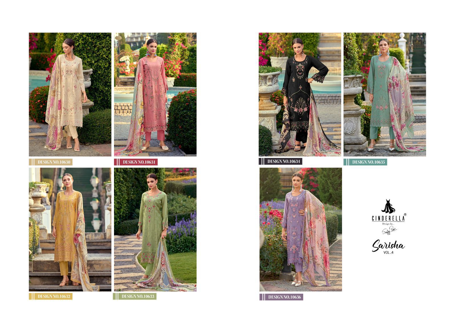 Sarisha Vol 4 Cinderella Muslin Pant Style Suits