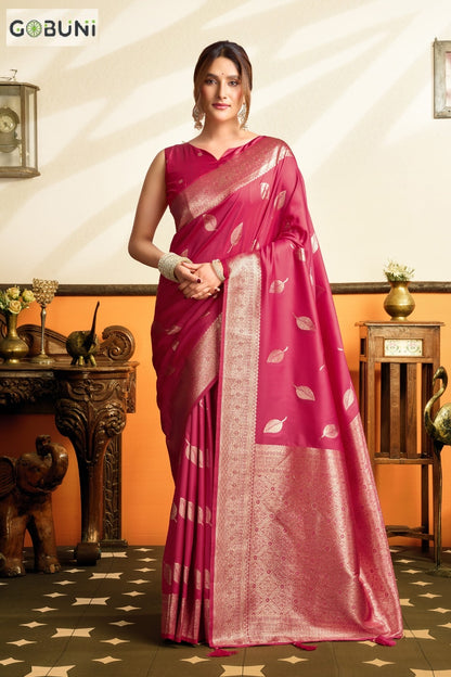 Saroj Gobuni Soft Silk Sarees Wholesale Price
