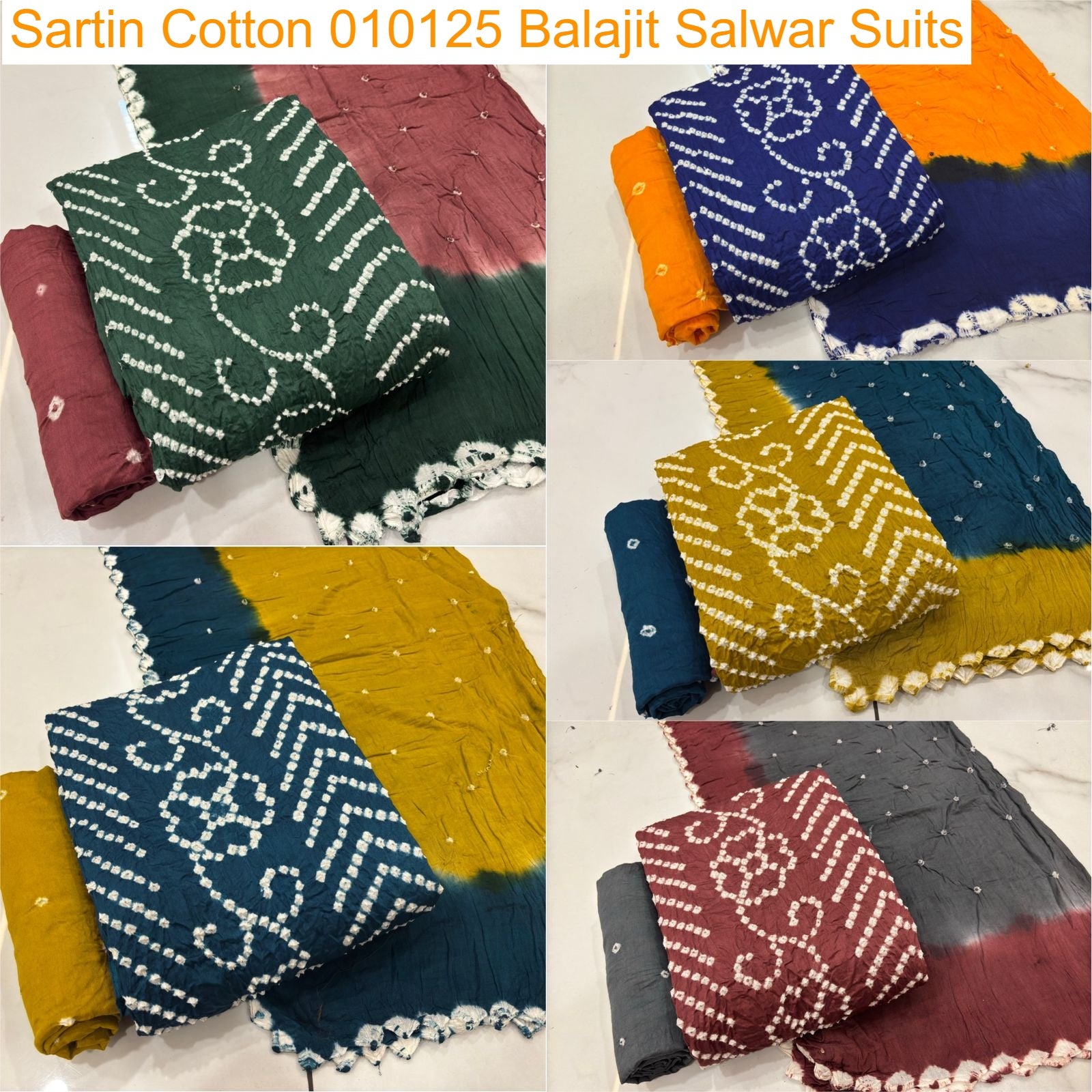 Sartin Cotton 010125 Balajit Salwar Suits Supplier