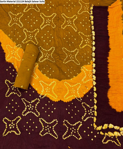 Sartin Material 221124 Balajit Salwar Suits Exporter Ahmedabad