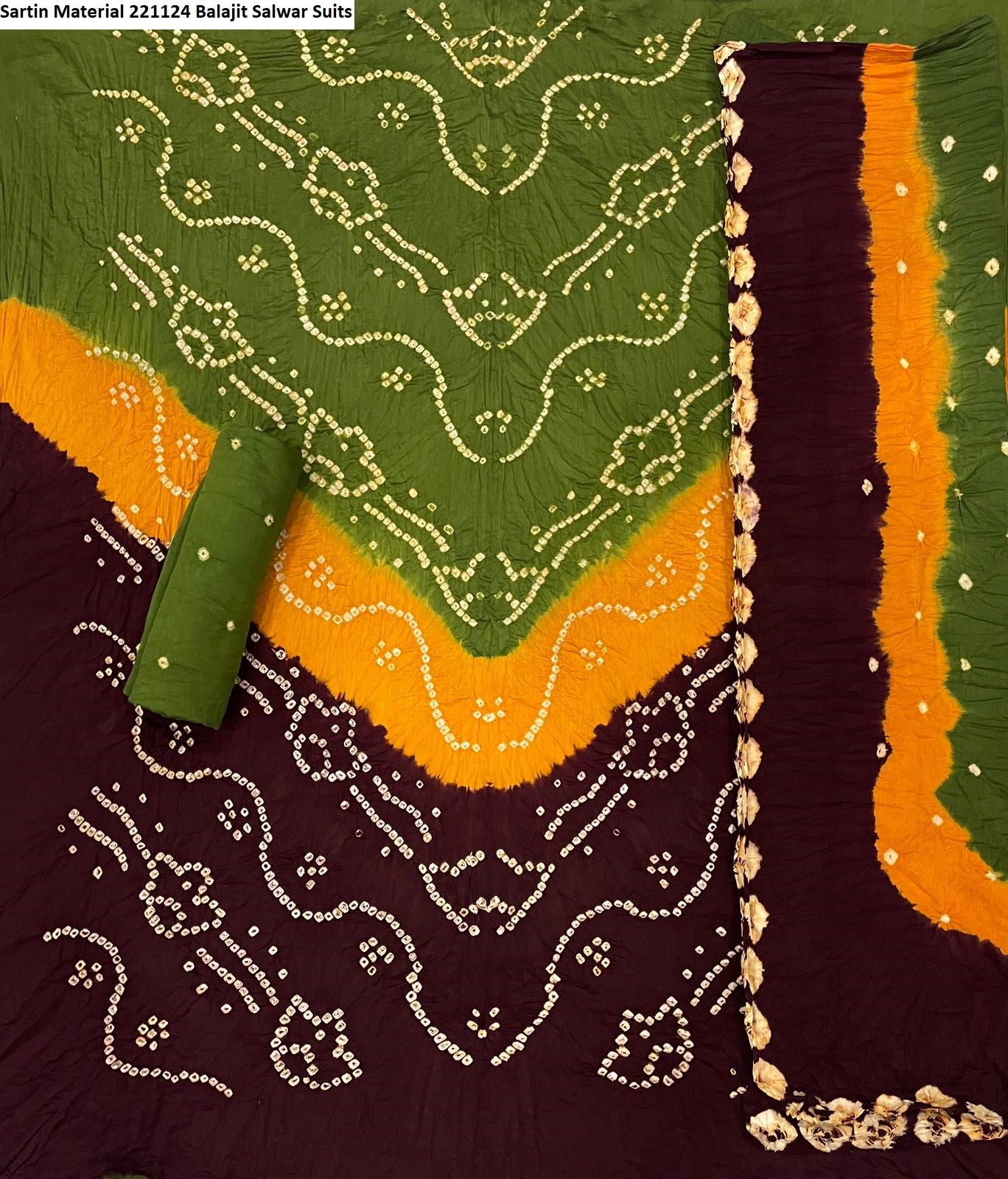 Sartin Material 221124 Balajit Salwar Suits Exporter Ahmedabad