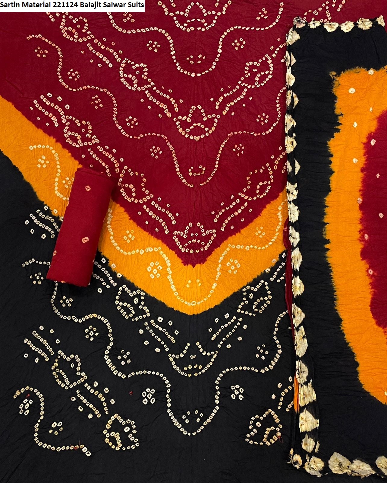 Sartin Material 221124 Balajit Salwar Suits Exporter Ahmedabad