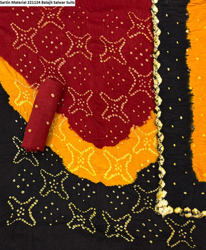 Sartin Material 221124 Balajit Salwar Suits Exporter Ahmedabad