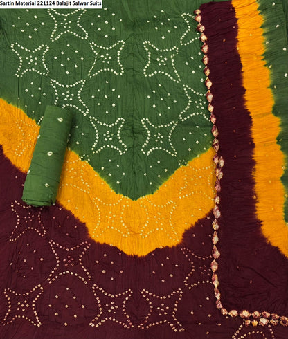 Sartin Material 221124 Balajit Salwar Suits Exporter Ahmedabad