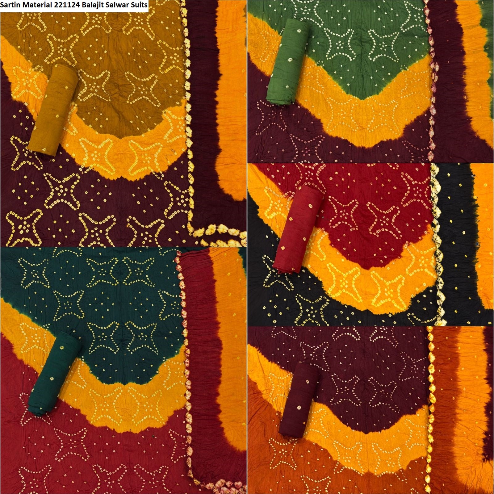 Sartin Material 221124 Balajit Salwar Suits Exporter Ahmedabad