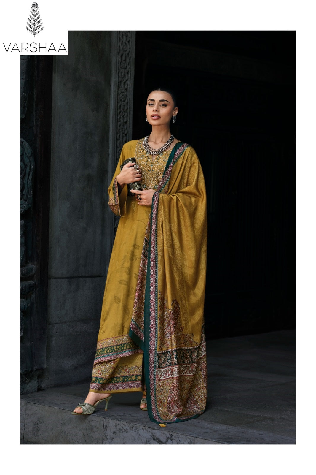 Sarv Varshaa Woven Silk Pant Style Suits Manufacturer