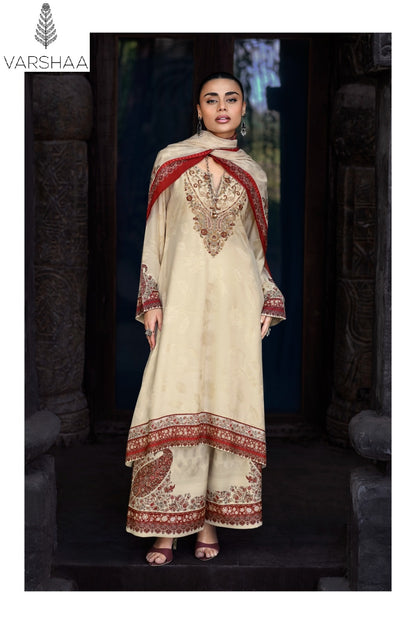 Sarv Varshaa Woven Silk Pant Style Suits Manufacturer