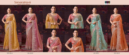 Sarvaratna 6 Hit Tfh Sarees Manufacturer Gujarat
