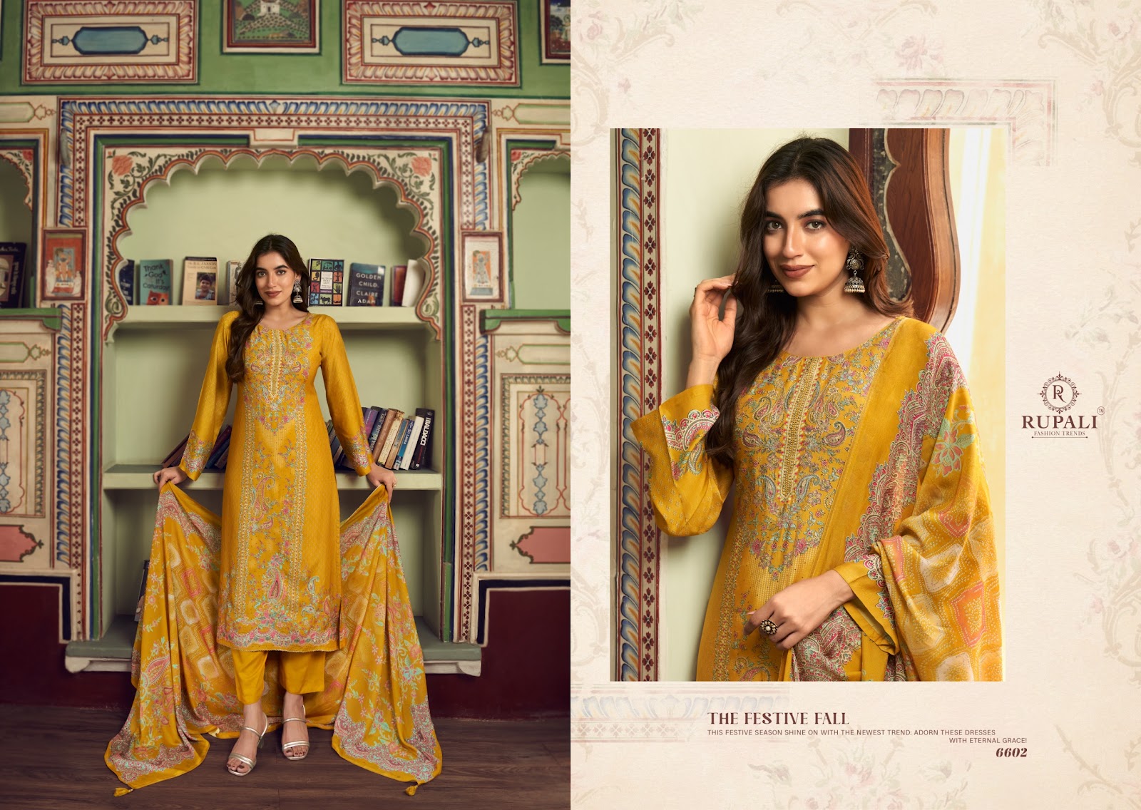 sathvika rupali pashmina suits supplier