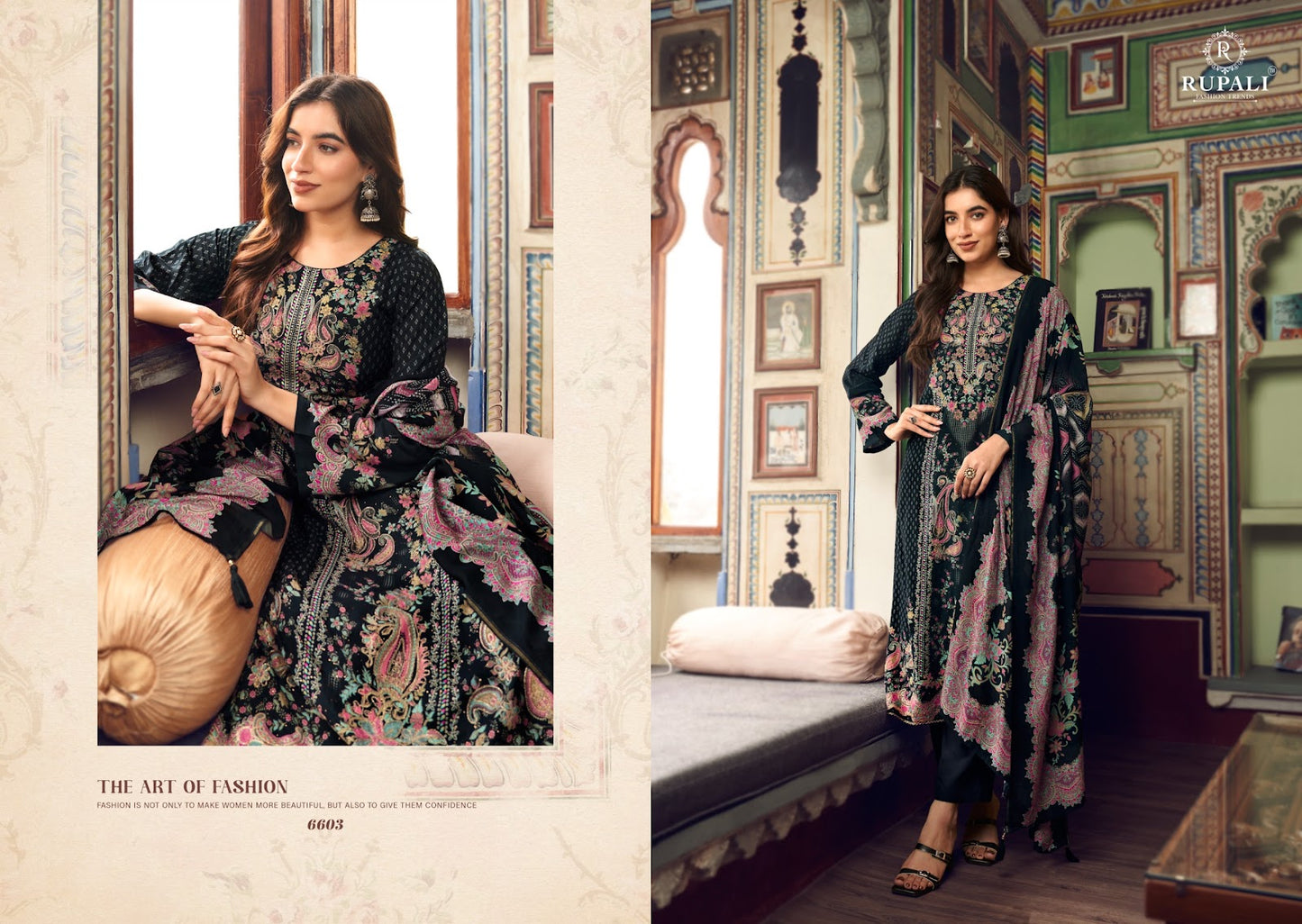 sathvika rupali pashmina suits supplier