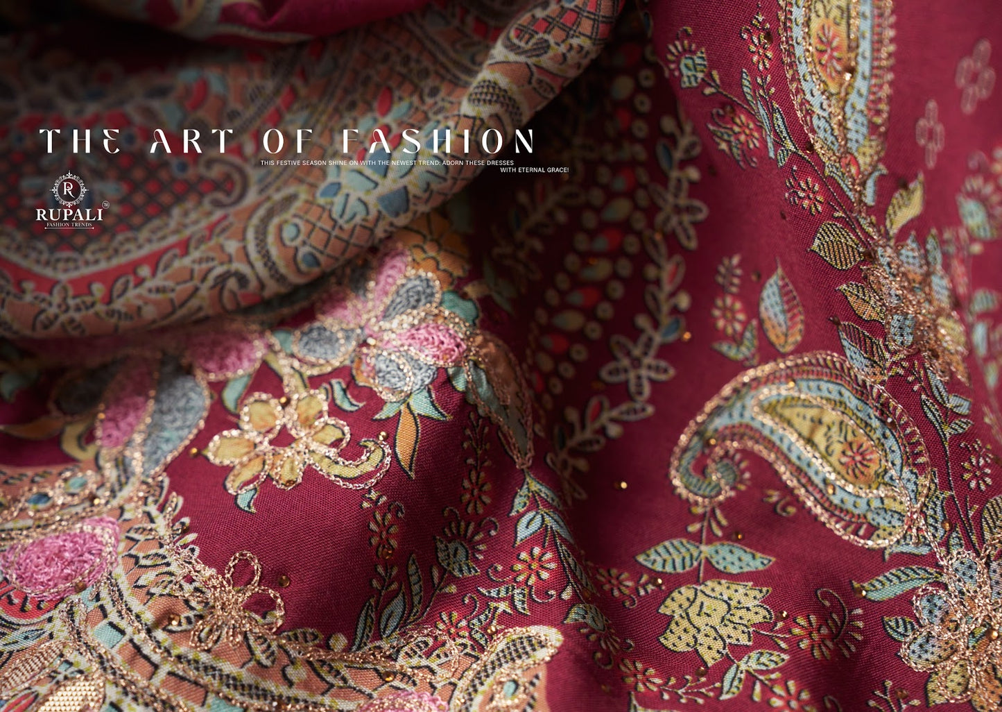 sathvika rupali pashmina suits supplier